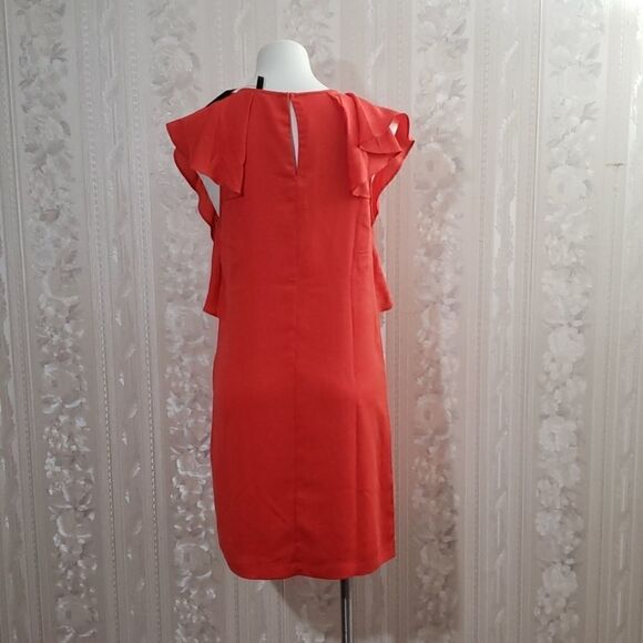 BCBG Ruffle Sleeves Summer Dress - Picture 2 of 7